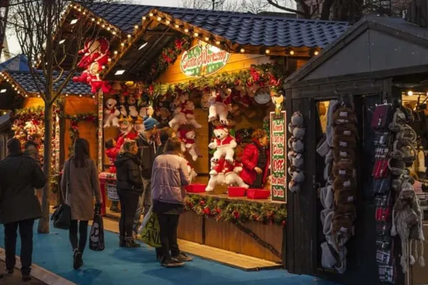 Mercadillo navideño de Bilbao