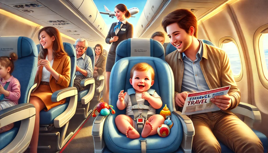 Consejos para viajar con bebes en avion