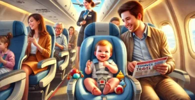 Consejos para viajar con bebes en avion