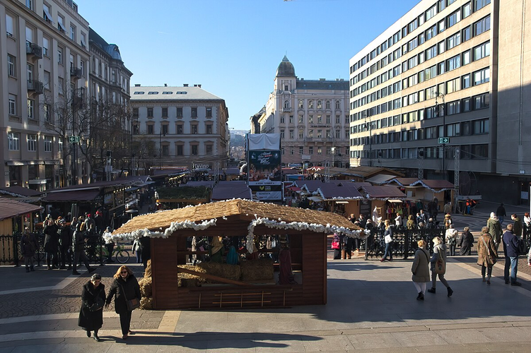 Mercadillo de Navidad en Budapest