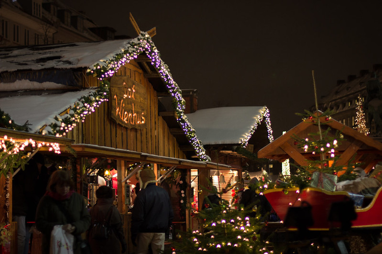 Mercado del Tivoli (Copenhague) por Navidad