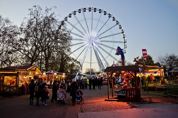 Mercado de Navidad en Londres