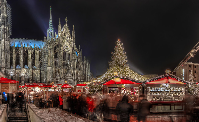 Weihnachtsmarkt Cologne - Mercado navideño en Colonia (Alemania)