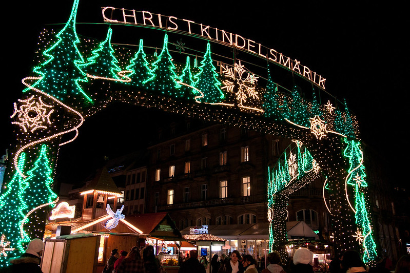 Mercadillo de Navidad en Estrasburgo