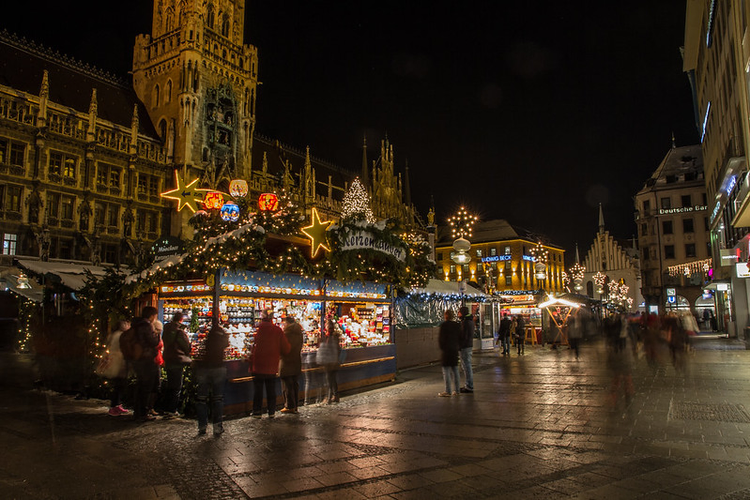 Mercado de Marienplatz en Munich