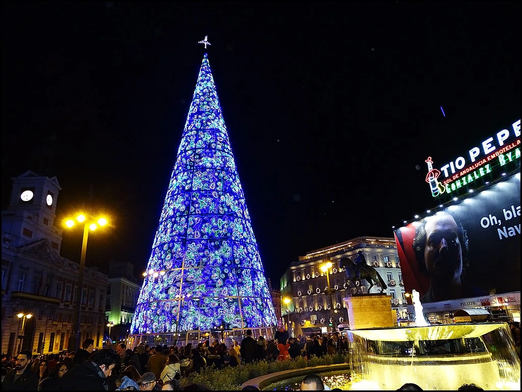 Viajar a Madrid en Navidad